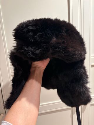 Gorro Ruso Negro Pelo Sintético