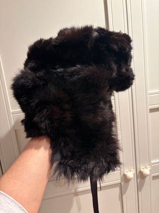 Gorro Ruso Negro Pelo Sintético