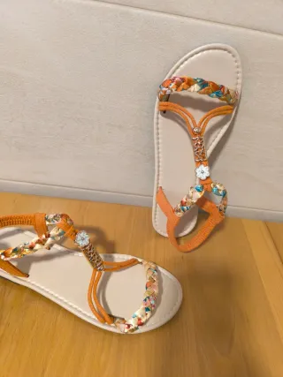 Sandalias Talla 39 Multicolor