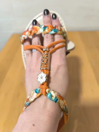 Sandalias Talla 39 Multicolor