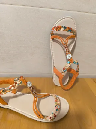 Sandalias Talla 39 Multicolor