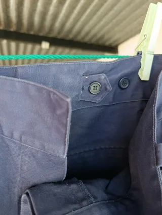 Uniforme militar aeródromo azul