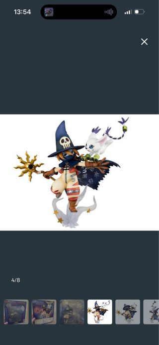 Figura Digimon Wizarmon & Tailmon GEM