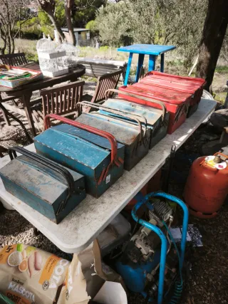 Lote de 6 Cajas de Herramientas