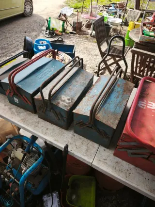 Lote de 6 Cajas de Herramientas