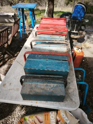 Lote de 6 Cajas de Herramientas