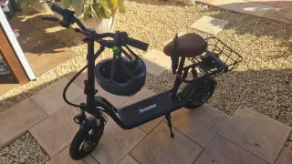 Patinete eléctrico con asiento i-scooter i12
