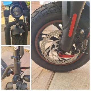 Patinete eléctrico con asiento i-scooter i12