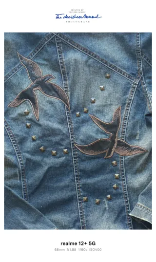 Giacca Denim 100% cotone M Made in Italy