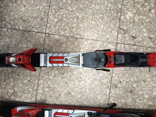 Esquís Salomon Prolink ROC Rojo/Negro