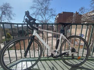 Bicicleta Carretera Mujer Triban Bianca