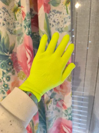 Guantes Unisex Amarillo Neón