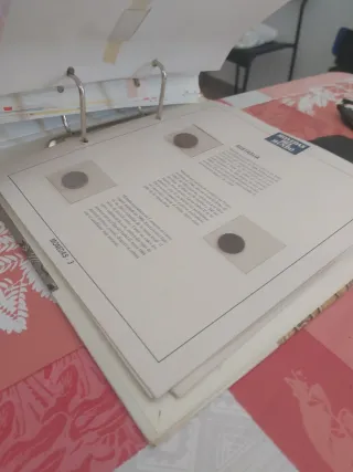 Colección de monedas antiguas