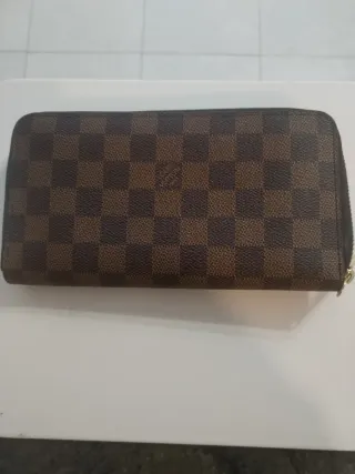Cartera Louis Vuitton Mujer Marrón Damier