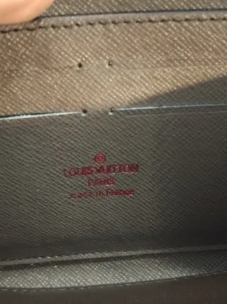 Cartera Louis Vuitton Mujer Marrón Damier