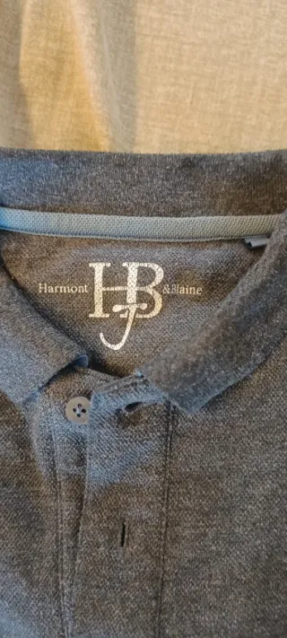 Polo Harmont Blaine Grigio Uomo