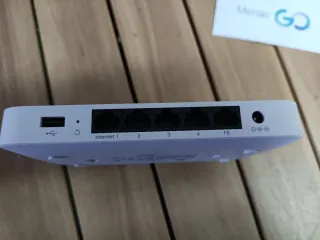 Meraki Go GX20-HW-EU Gateway Seguridad 5 Puertos