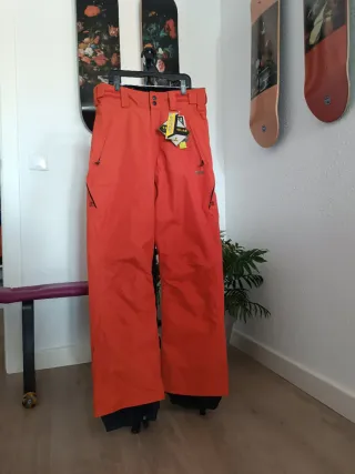 Pantalón Joluvi Nieve Talla M Naranja