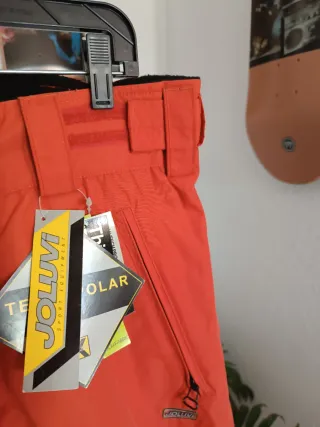 Pantalón Joluvi Nieve Talla M Naranja