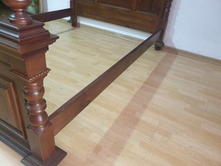 Armario y Cama Madera Tallada Rondeño