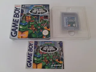Game Boy Tortugas Ninja II: Back from the Sewers