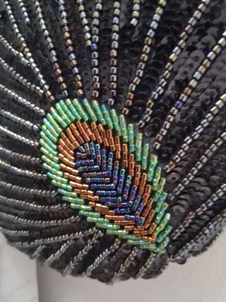 Bolso de fiesta con pedrería