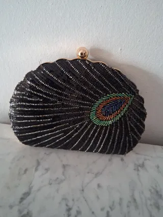 Bolso de fiesta con pedrería