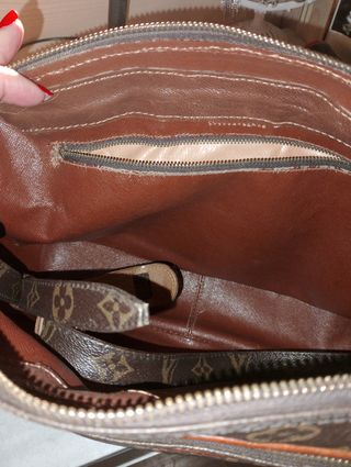 Borsa Louis Vuitton marrone vintage