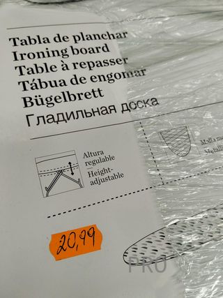 Tabla de planchar Rayen