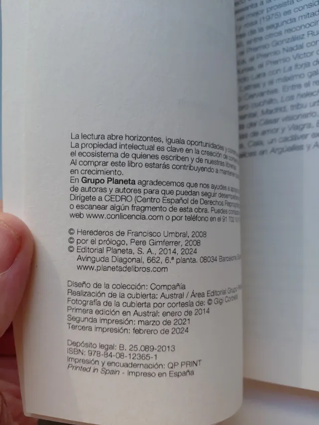 Carta a mi mujer