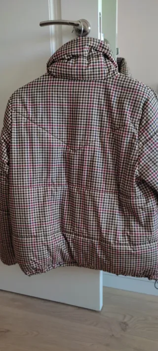 Anorak cuadros mujer talla L