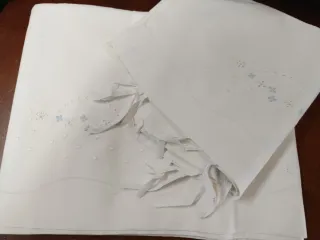 2 Juegos Sábanas Modernista Bordadas