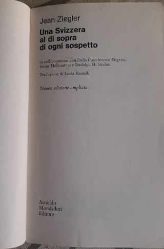Una Svizzera al di sopra di ogni sospetto