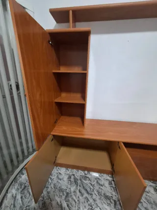 Mueble modular cerezo 2.40m x 2m