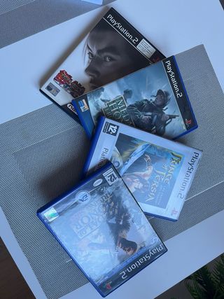 Lote 4 Juegos PlayStation 2