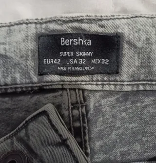 Jeans Bershka uomo super skinny - taglia L