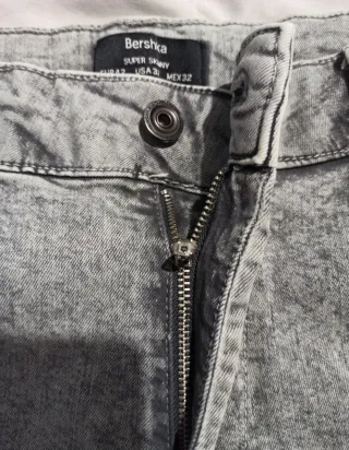 Jeans Bershka uomo super skinny - taglia L
