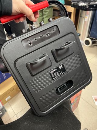 Máquina Karaoke con 2 Micrófonos