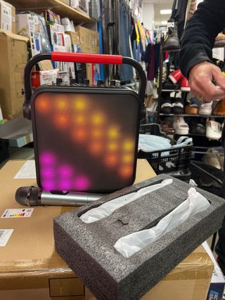 Máquina Karaoke con 2 Micrófonos