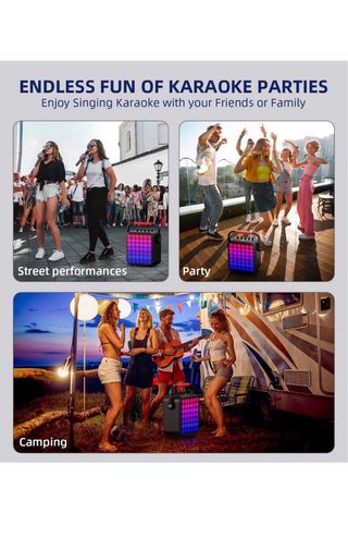 Máquina Karaoke con 2 Micrófonos