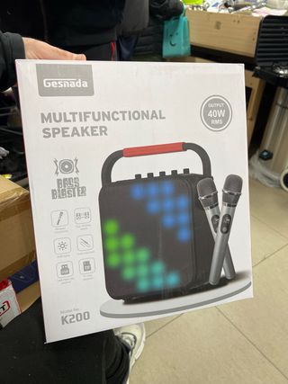 Máquina Karaoke con 2 Micrófonos