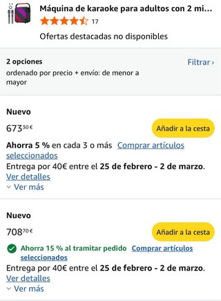 Máquina Karaoke con 2 Micrófonos