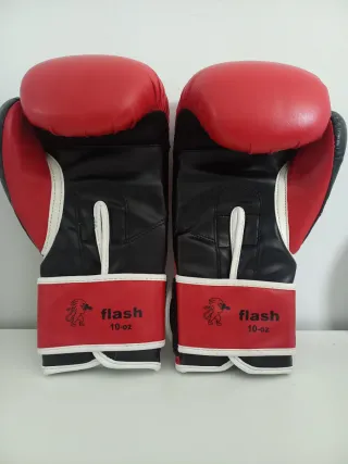 Guantes Boxeo Leone 10 oz Rojos