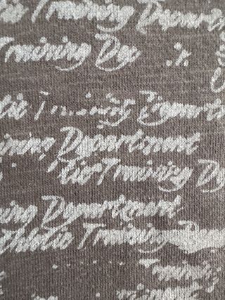 Chaqueta de algodón con pedrería