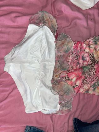 Vestido veraniego de animal print con flores