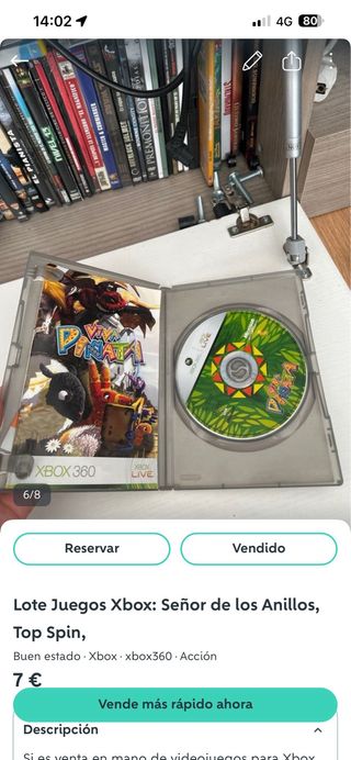 Lote 4 Juegos Xbox: Counter Strike, Señor de los A