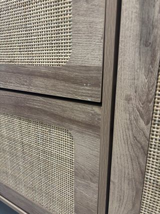 Mueble zapatero caña 3 cajones