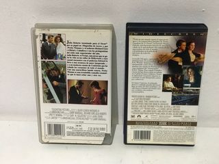2 Cintas VHS: Pretty Woman y Titanic