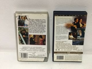 2 Cintas VHS: Pretty Woman y Titanic