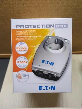 Enchufe Protector Eaton Protección Sobretensiones